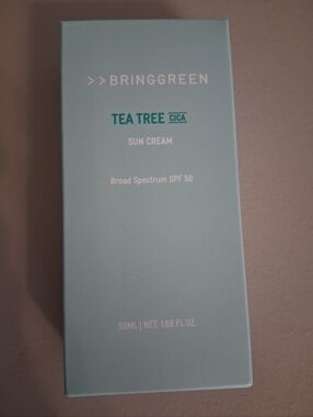 Bringgreen Tea Tree Cica Sun Cream SPF 50 Korean Sunscreen